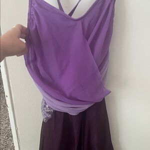 Light purple and Dark Purple Dress